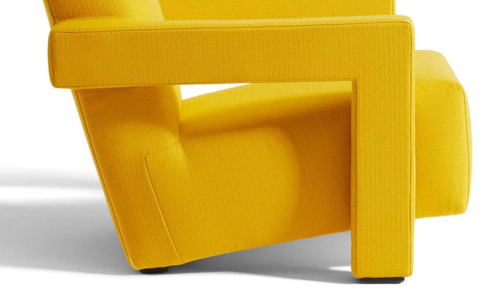 Cassina Utrecht Xl Yellow Outdoor Armchair