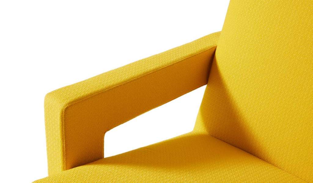 Cassina Utrecht Xl Yellow Outdoor Armchair