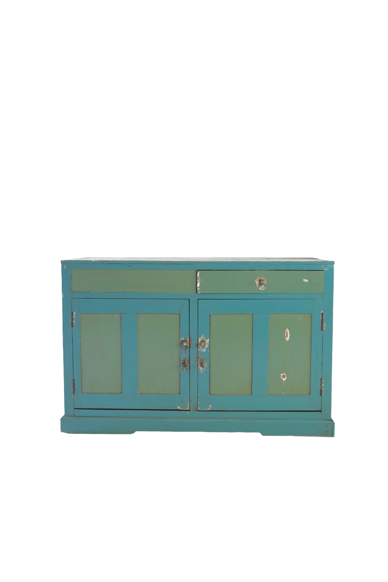 Gabinete de madera azul