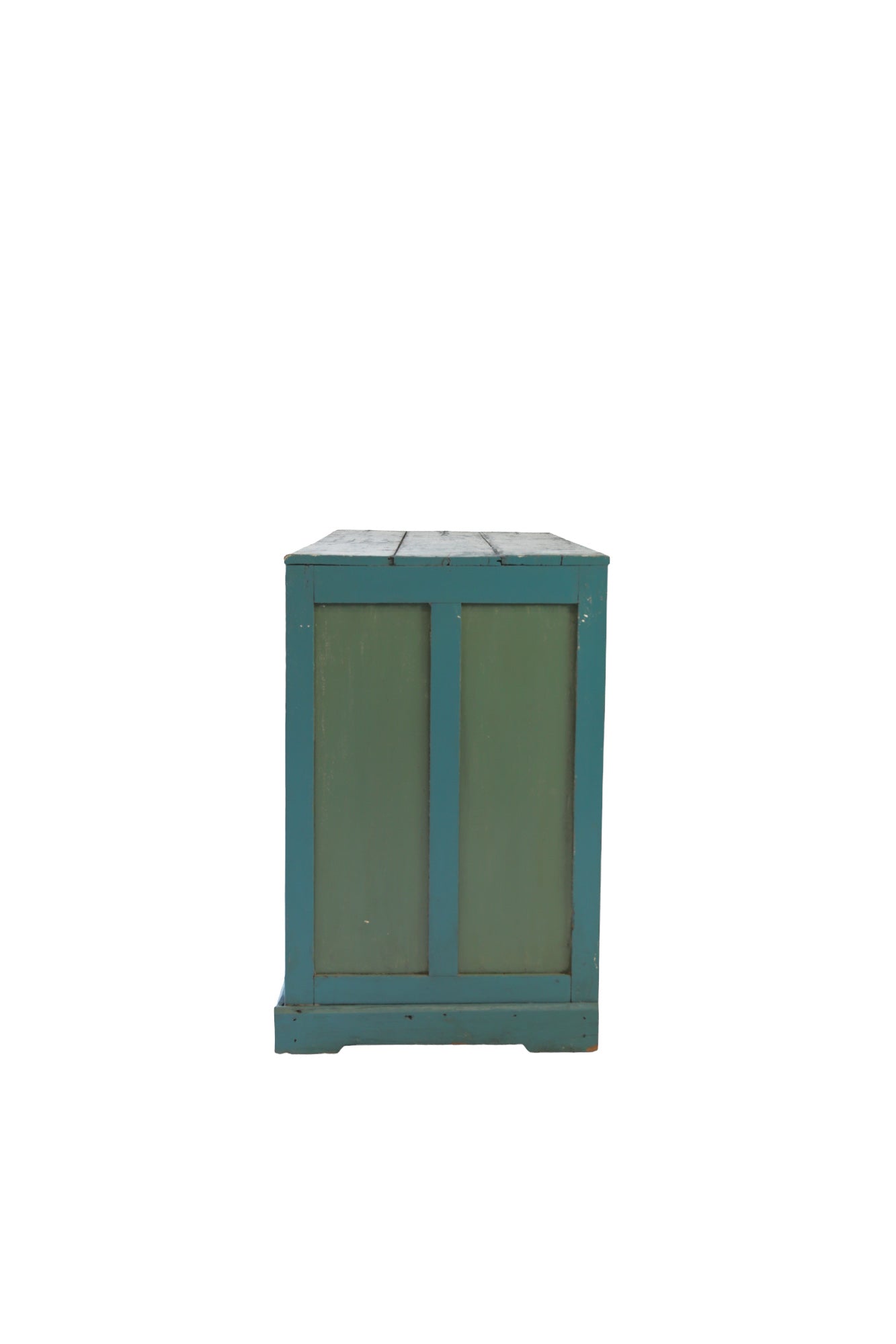 Gabinete de madera azul