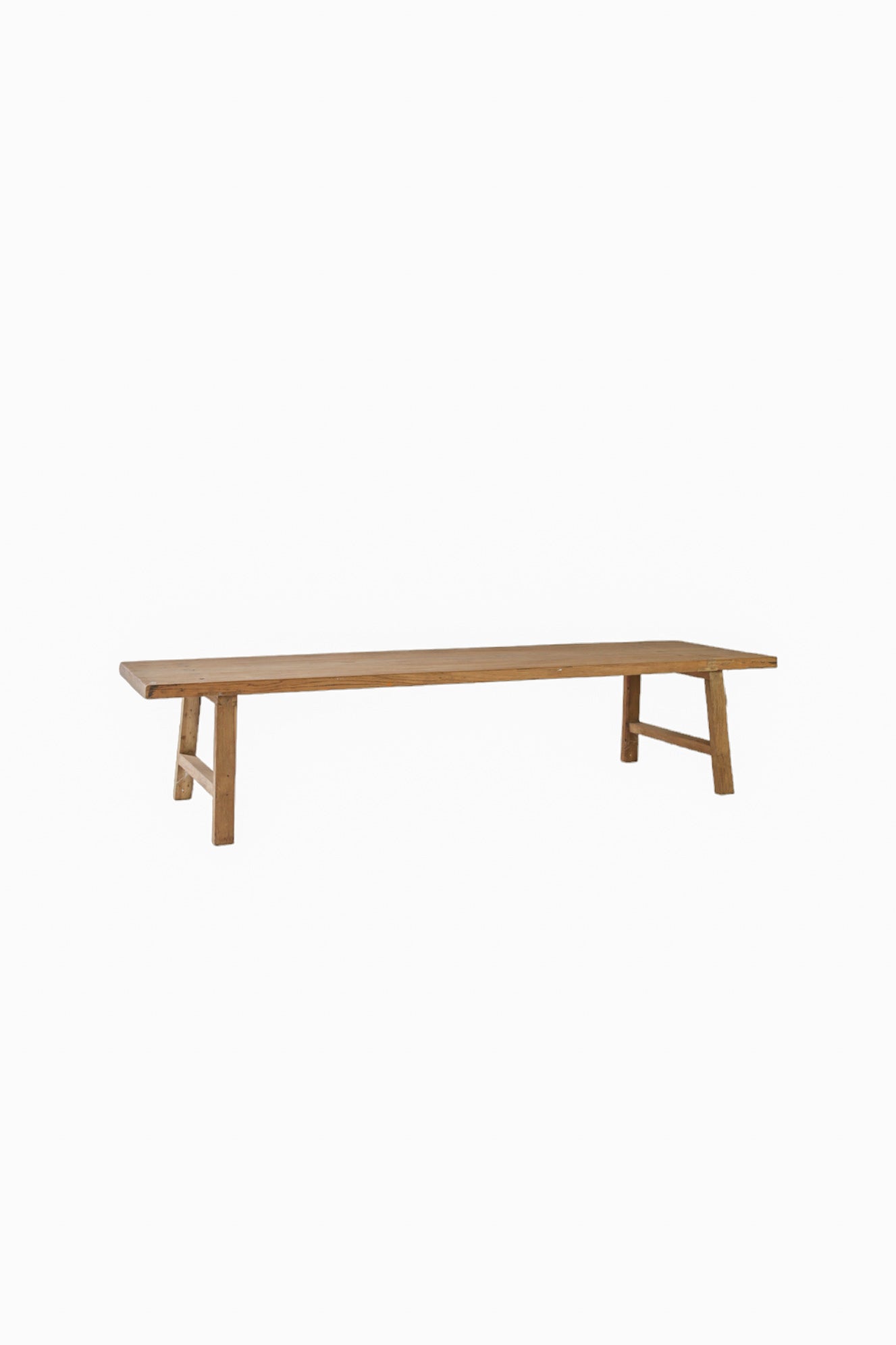 Banco Gemelos de Madera 60x208cm