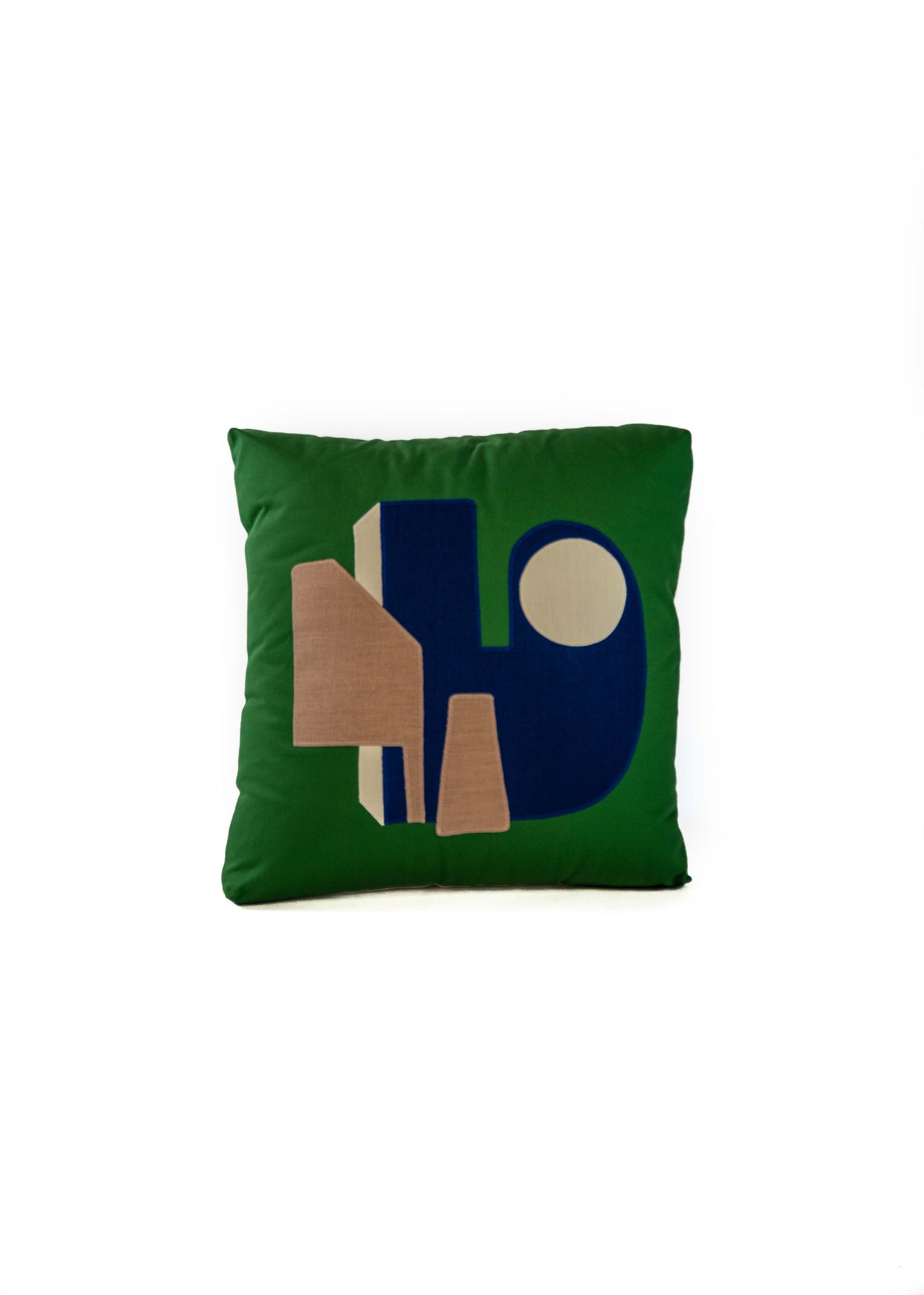 RaphaëLe Malbec Electric Green Cushion 60x60cm