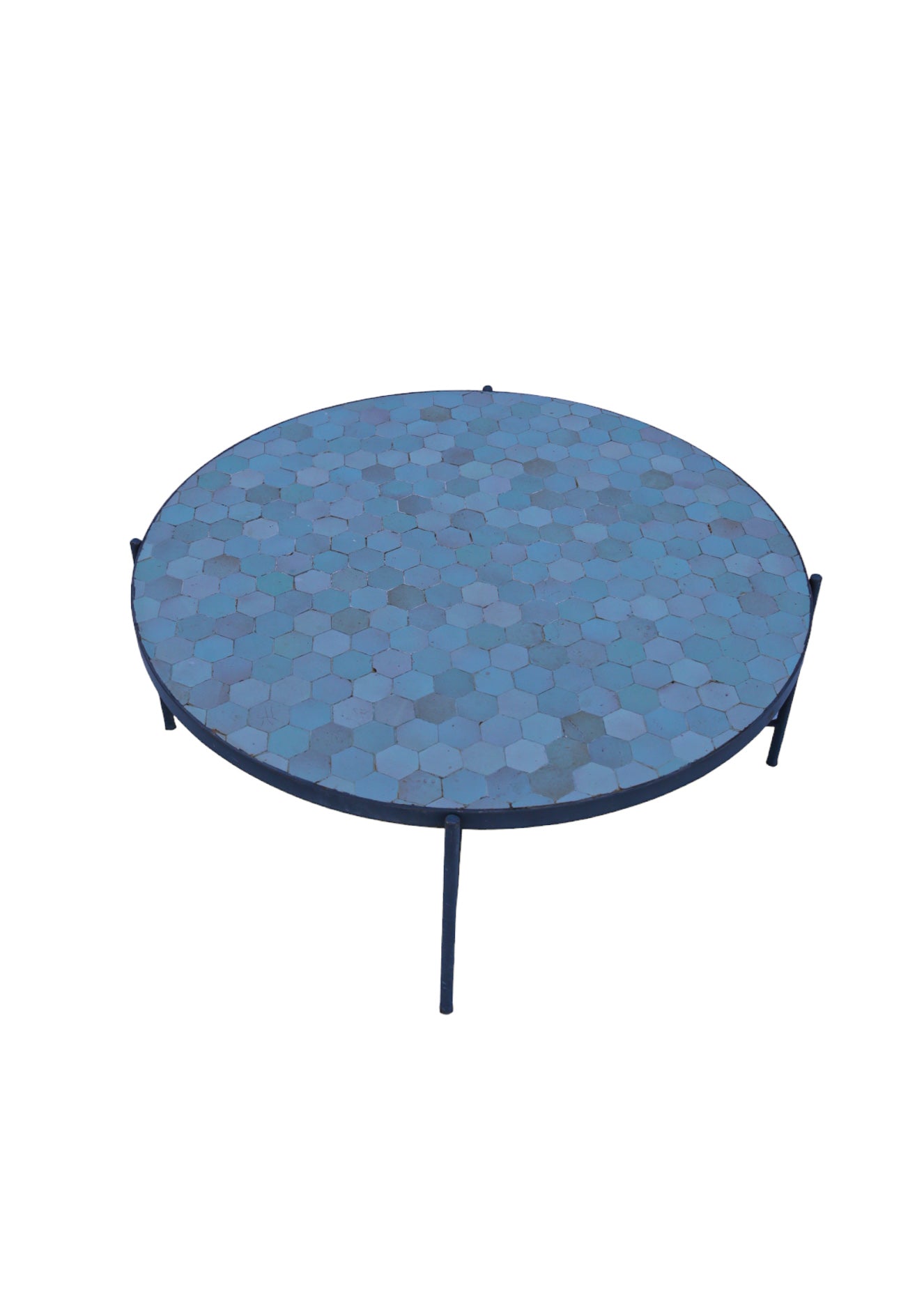 Mesa Auxiliar Redonda Vert Beige ø80cm