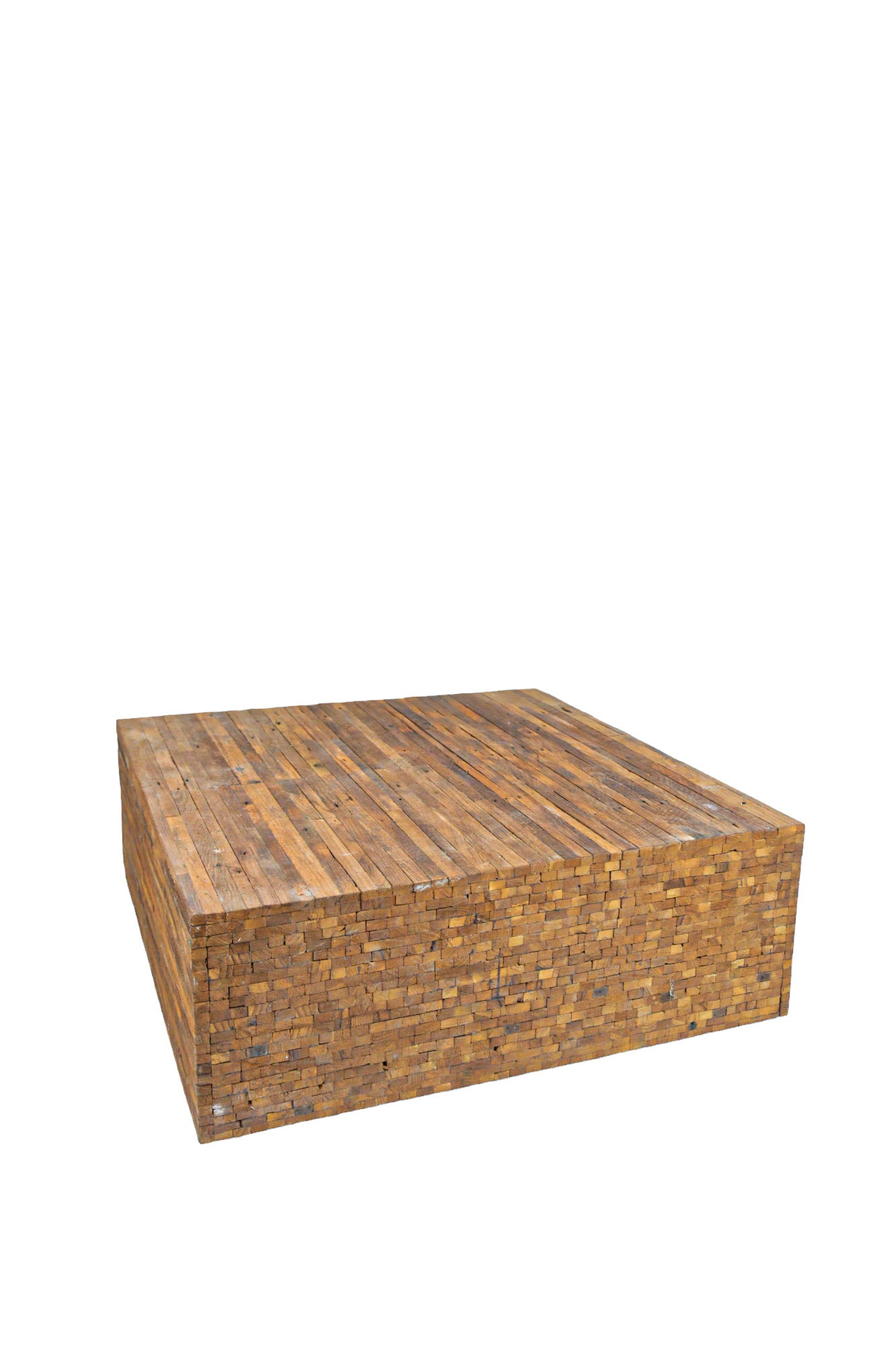 Mesa de centro de madera de teca