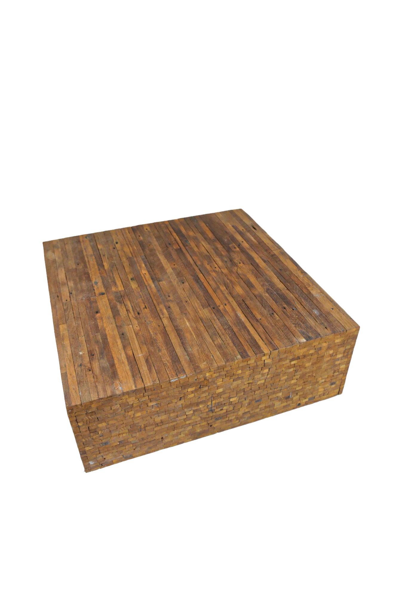 Mesa de centro de madera de teca