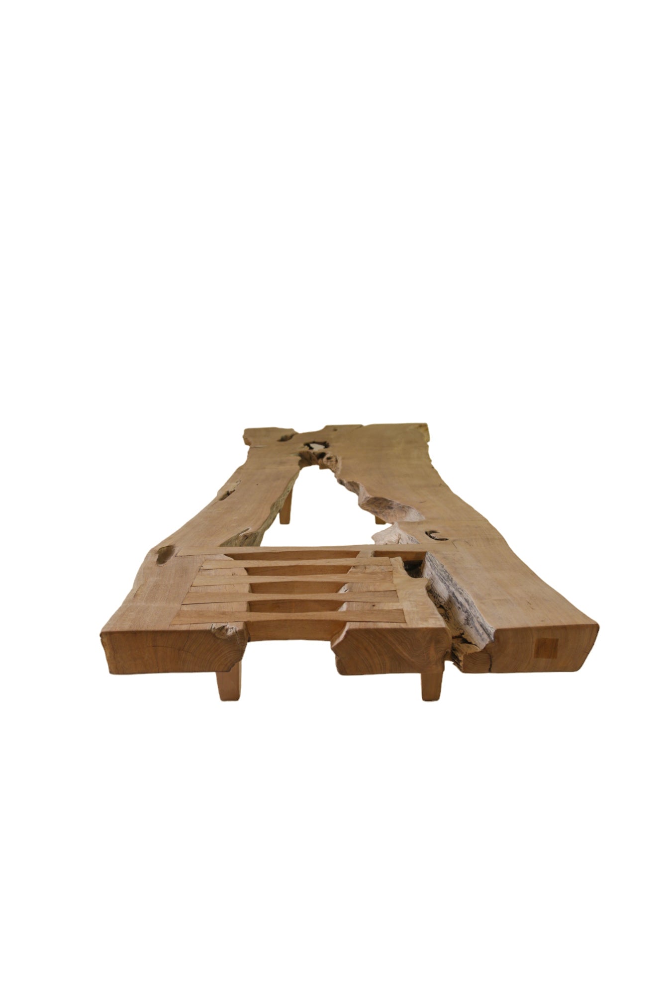 Mesa de centro de madera 110x350cm