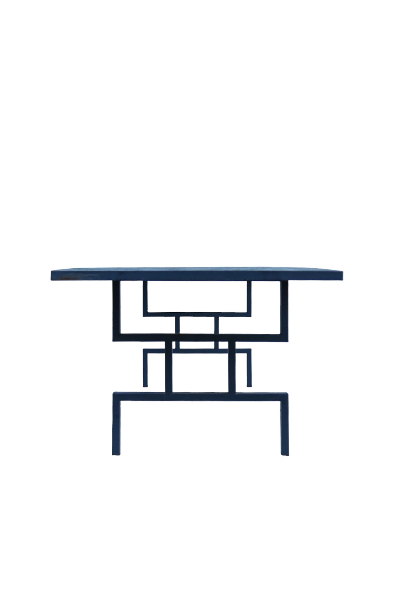 Mesa Zellige rectangular verde 100x300cm