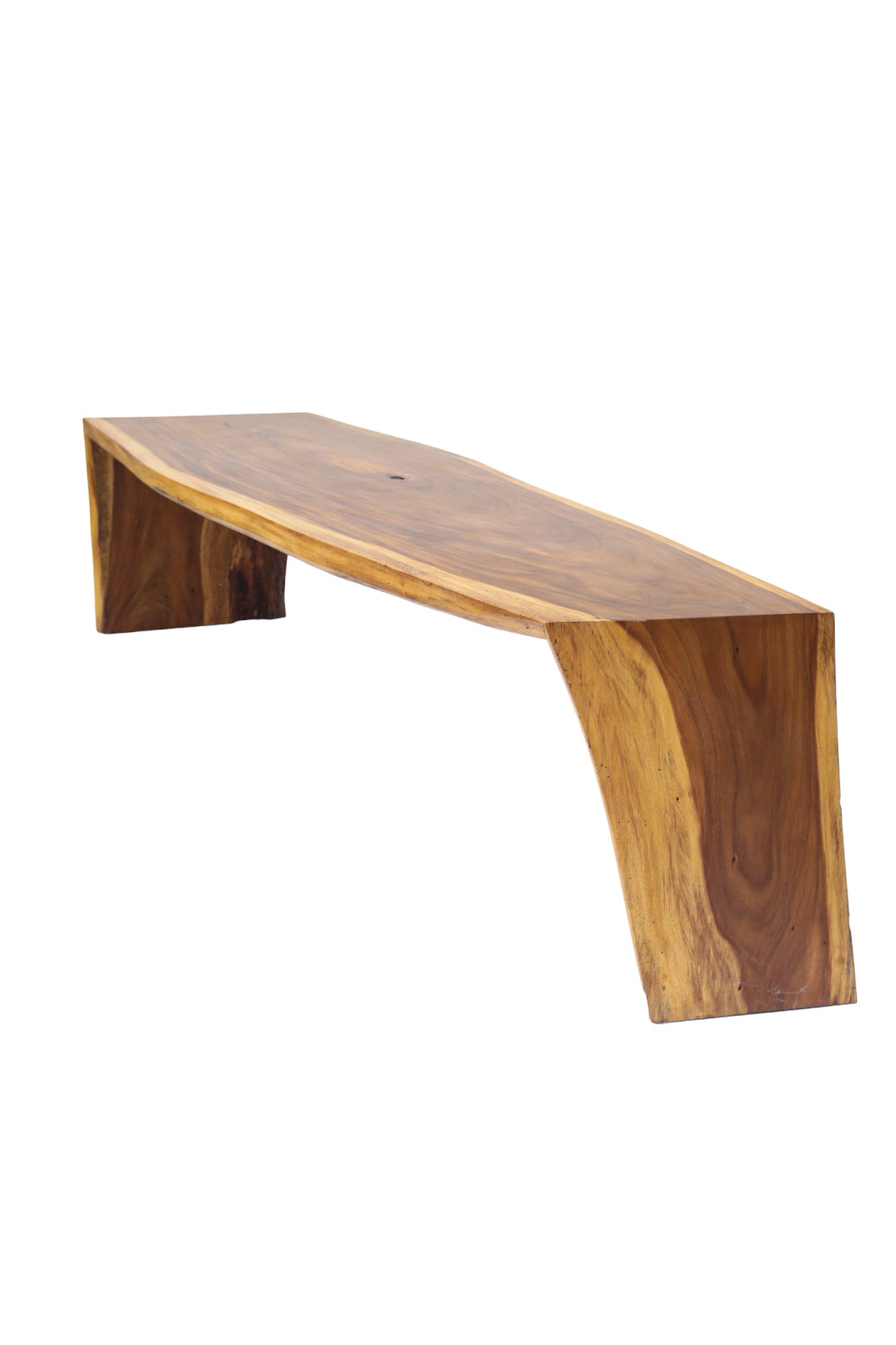 Mesa de comedor en cascada de madera 90x340cm