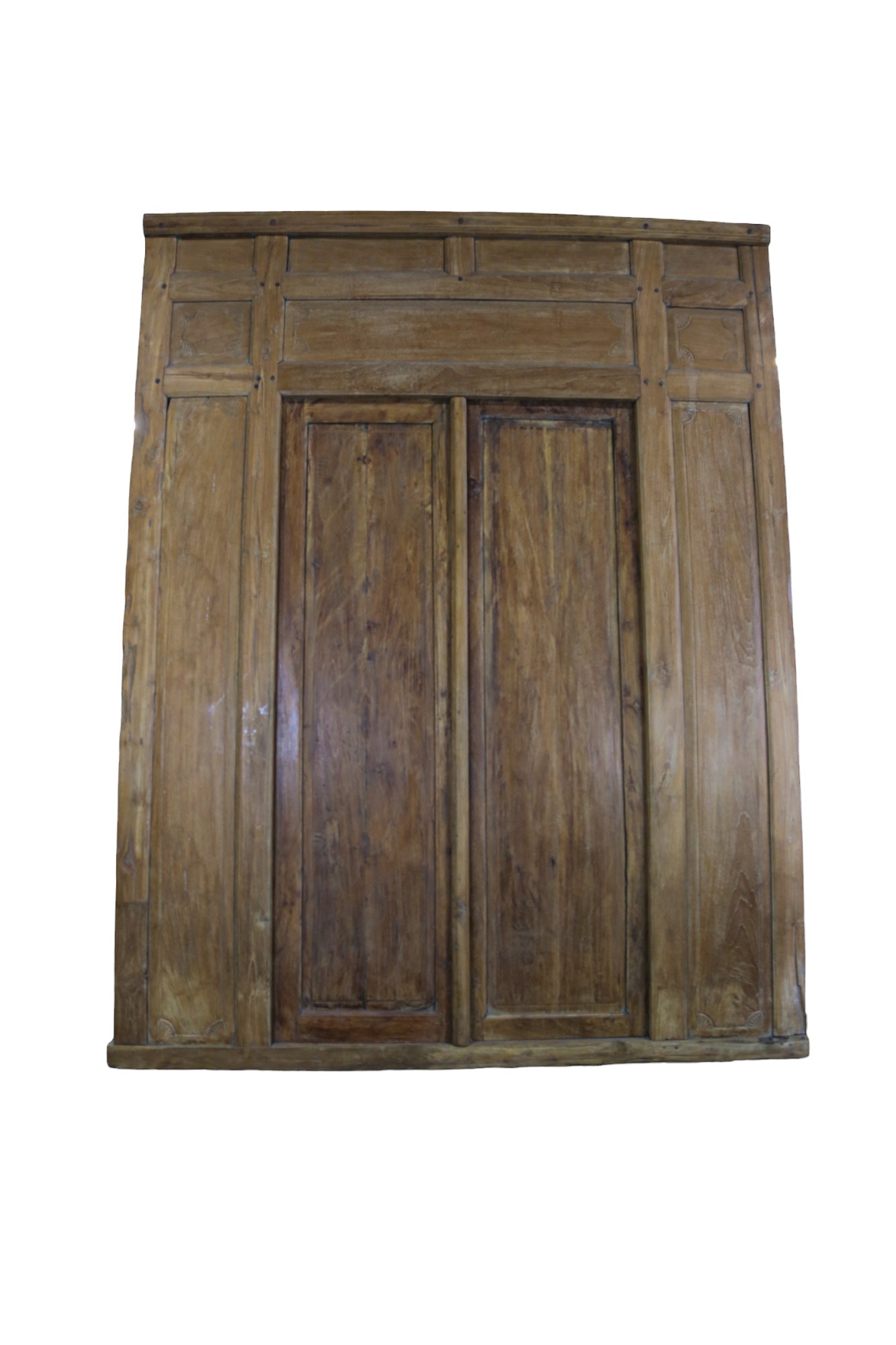 Puerta de madera extra grande