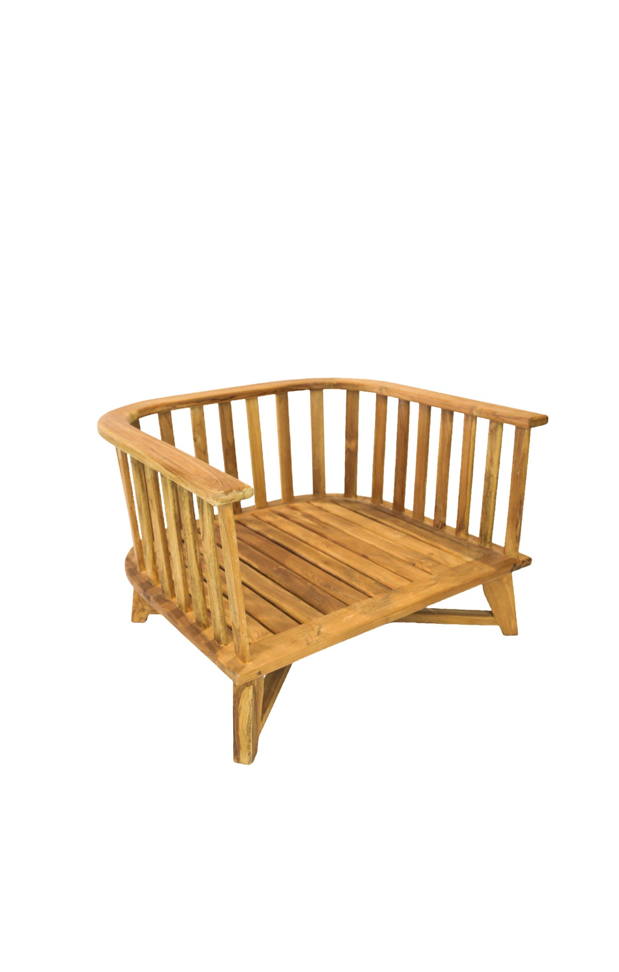 Sillón Udine de madera de teca