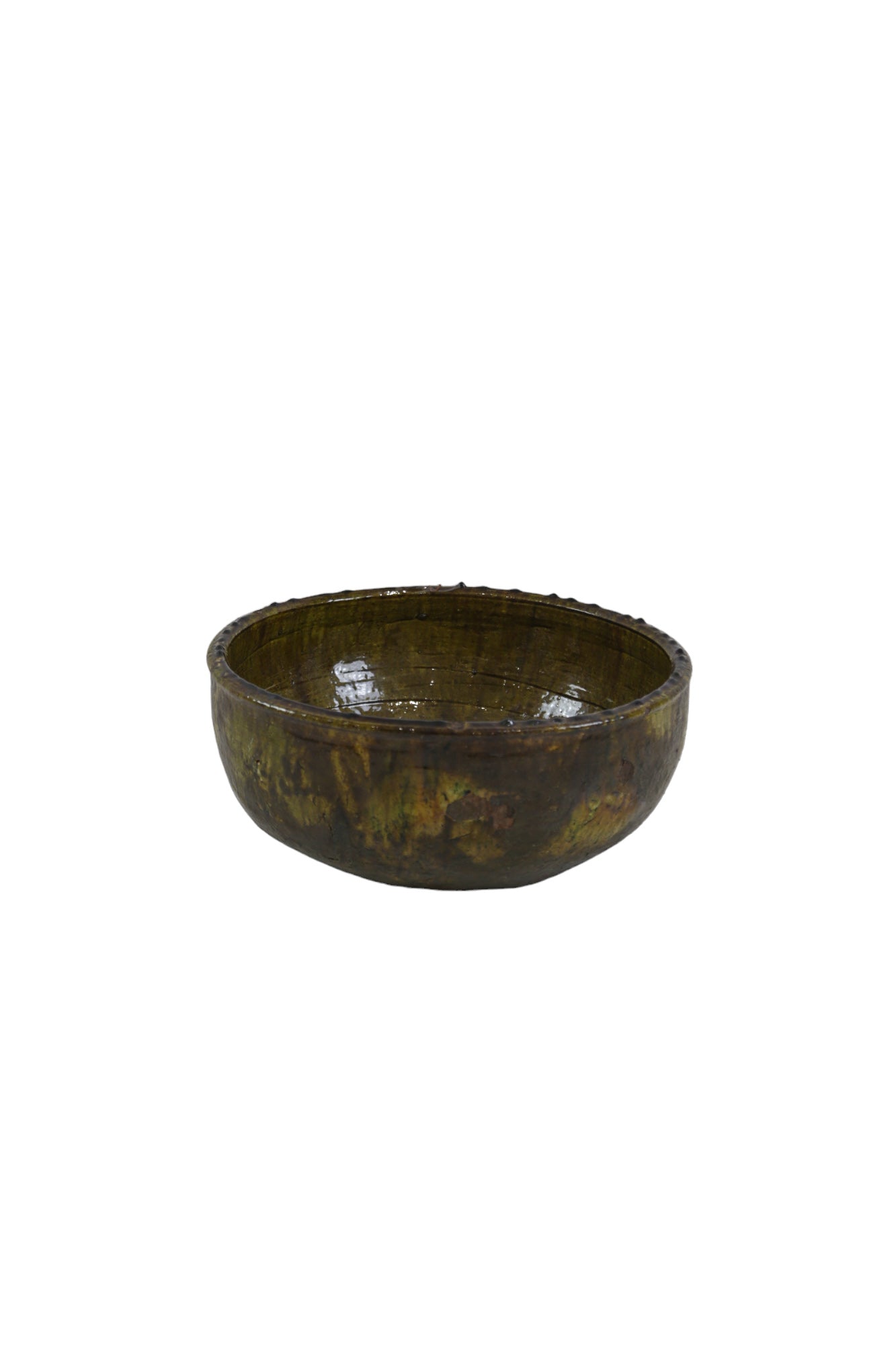 Moroccan Green Ceramic Bowl