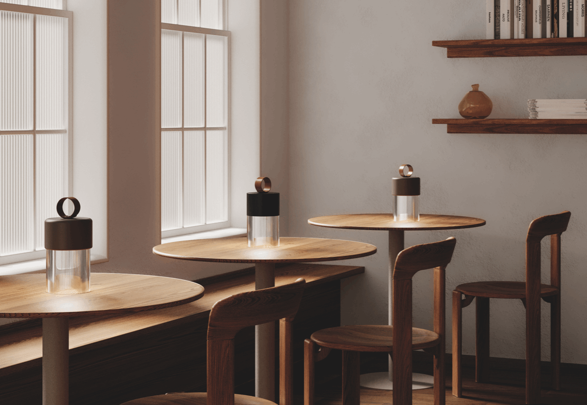 Aromas Bora Ceramic Table Lamp