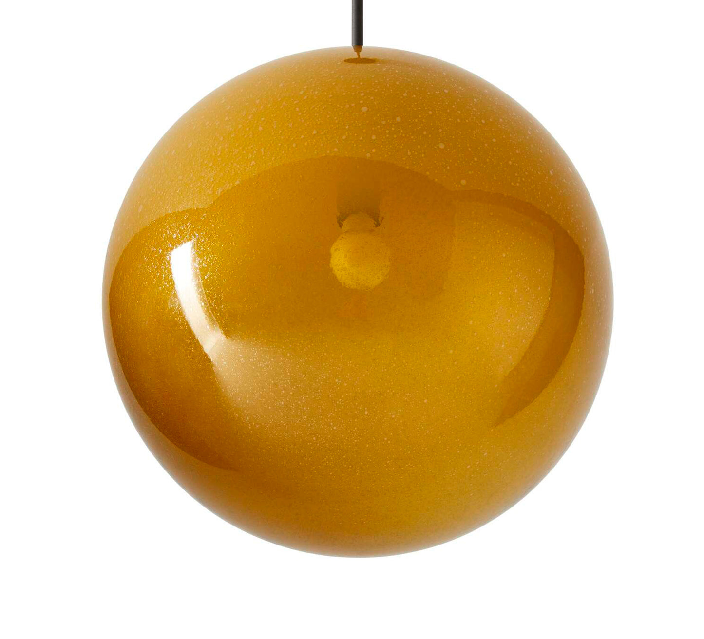 Lámpara colgante Cassina Bollicosa negro caramelo