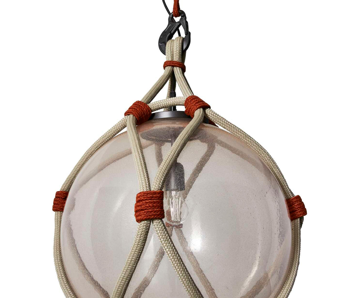 Cassina Bollicosa Nautilus Rosa/Óxido ø30cm