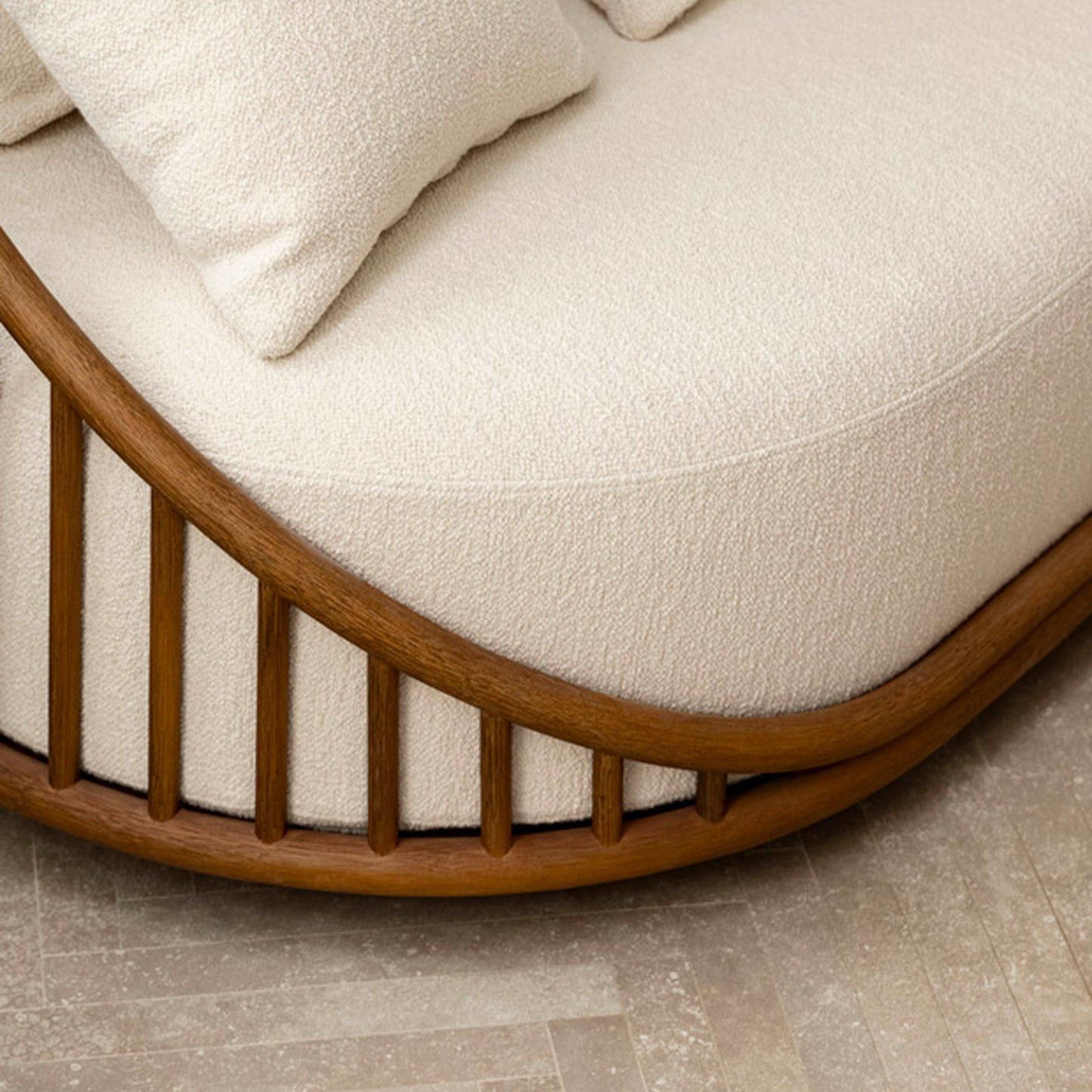 Expormim Cask Noce Sofa 220cm