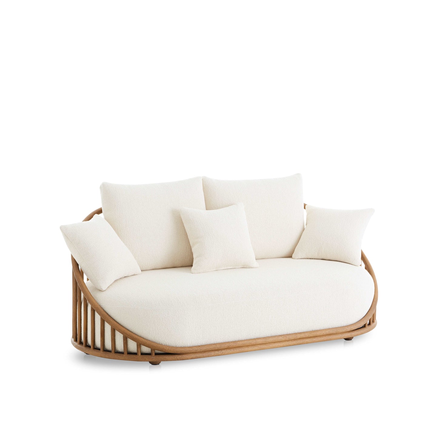 Expormim Cask Noce Sofa 220cm