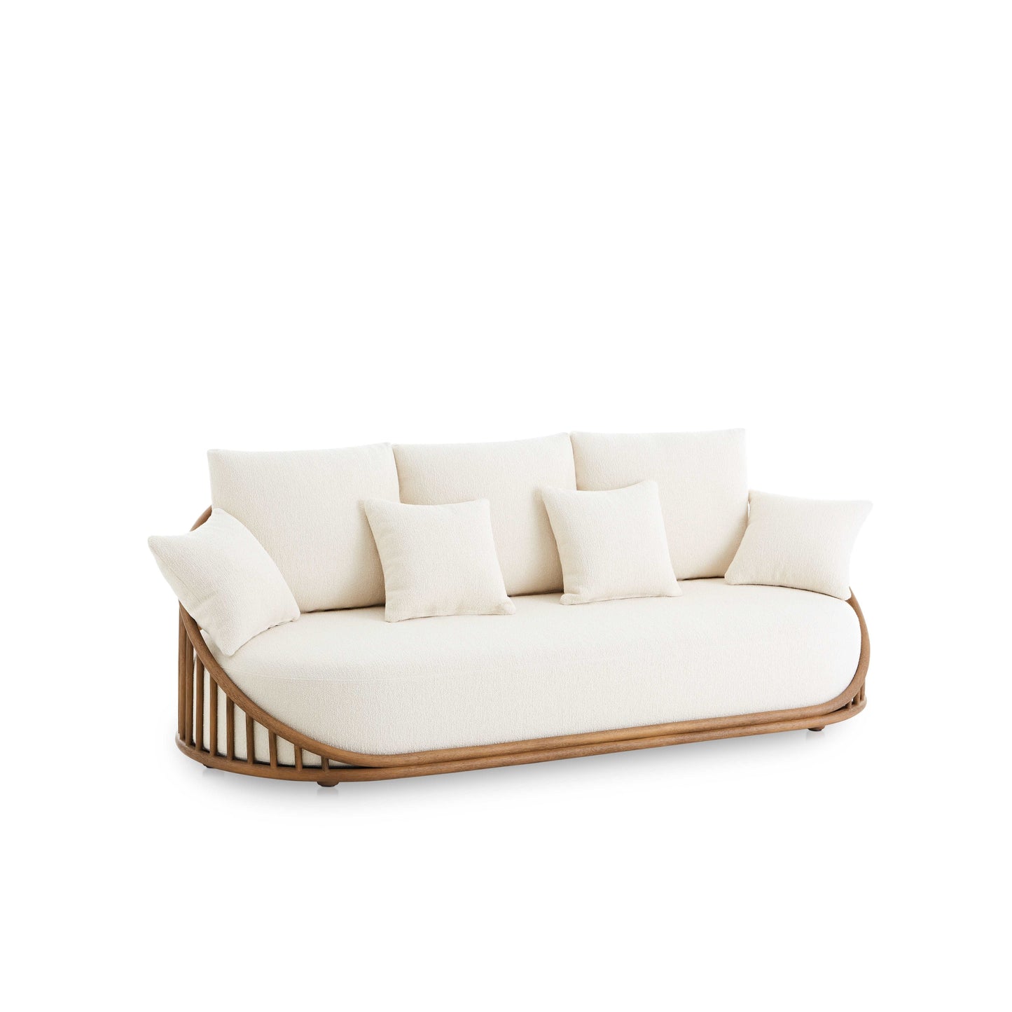 Expormim Cask Noce Sofa 220cm