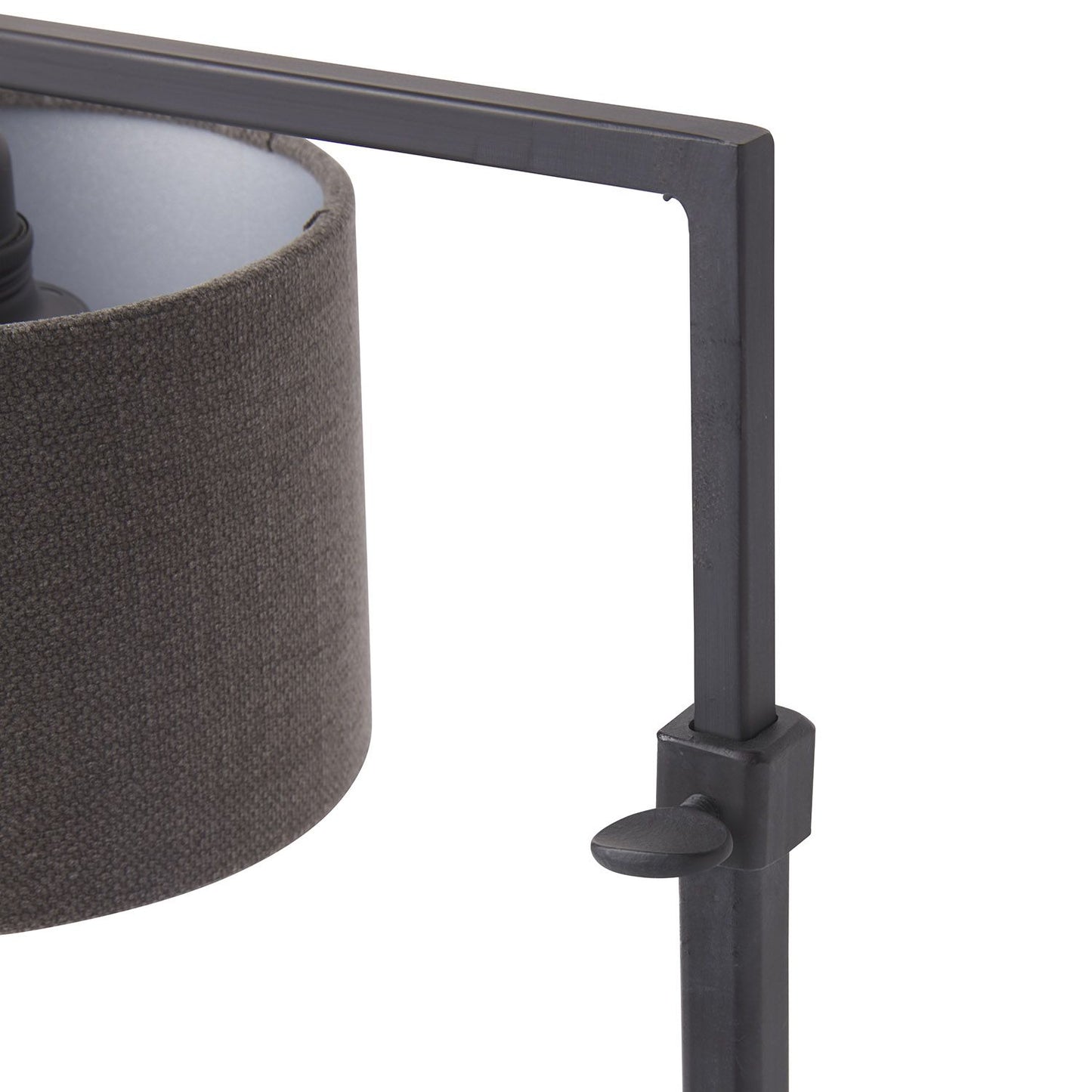 Lámpara de escritorio Frezoli Hardstone negro mate