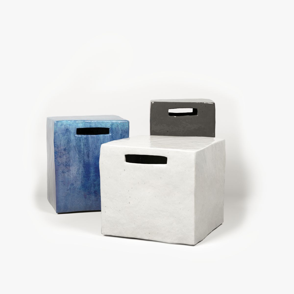 Taburete Gervasoni Inout 42 Azul