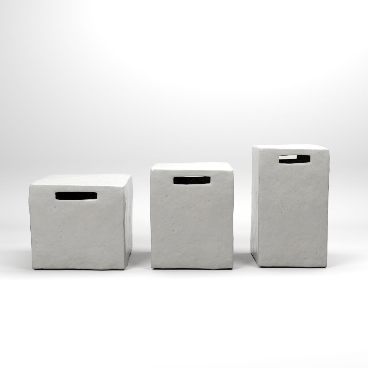 Taburete Gervasoni Inout 43 Blanco