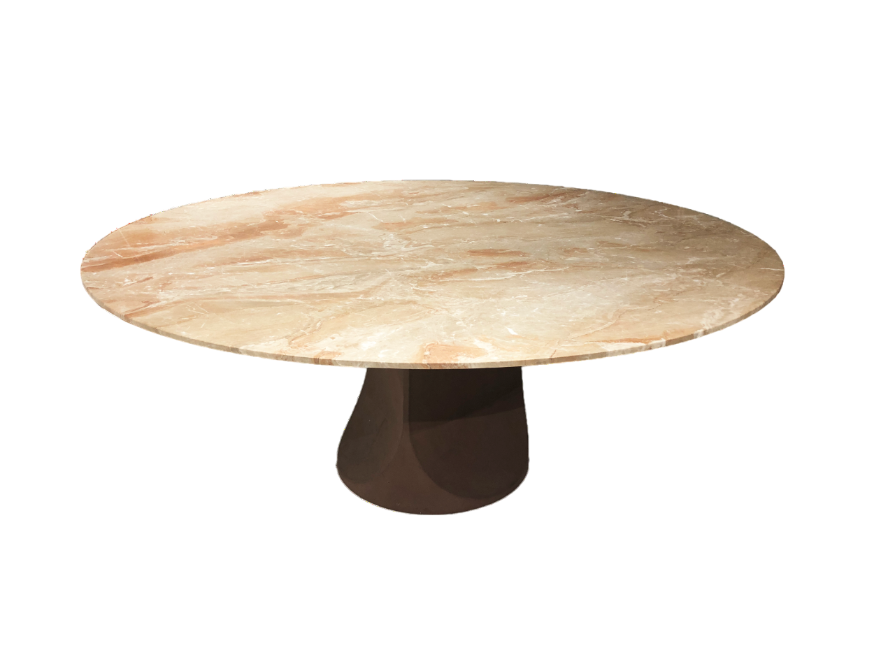 Tacchini Togrul Table Breccia/Burgundy ø180cm