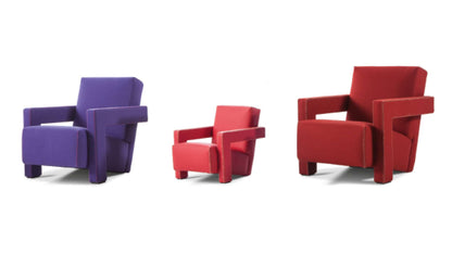 Cassina Utrecht Blue Armchair