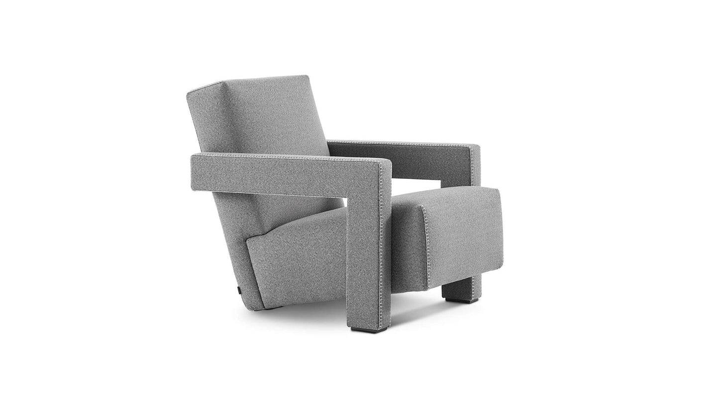 Cassina Utrecht Blue Armchair