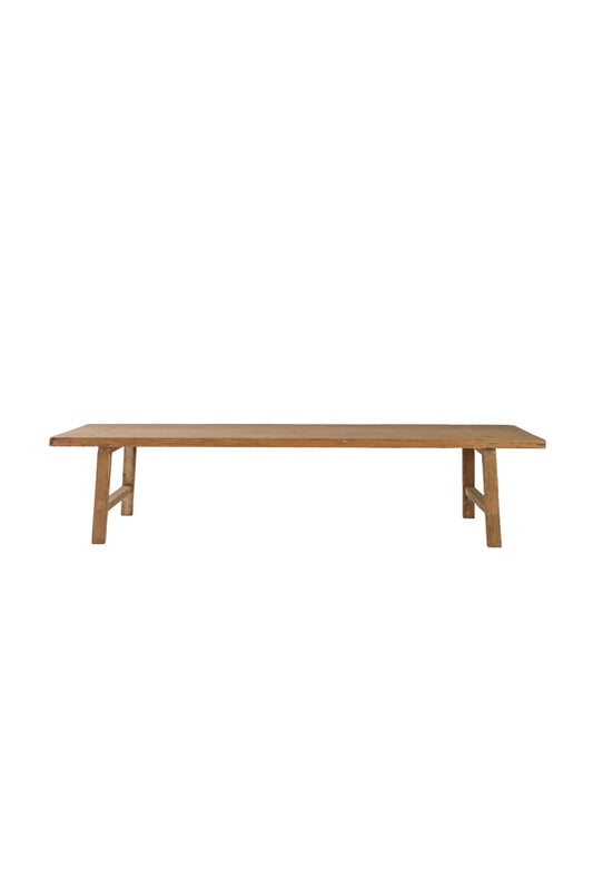 Wooden Twins Bench 60x208cm