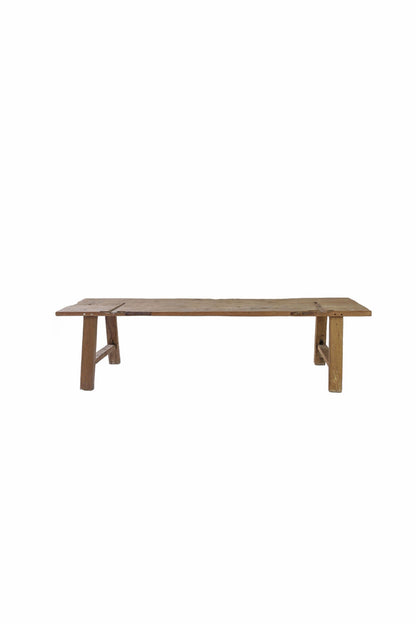 Wooden Recycled Bench 58x177cm