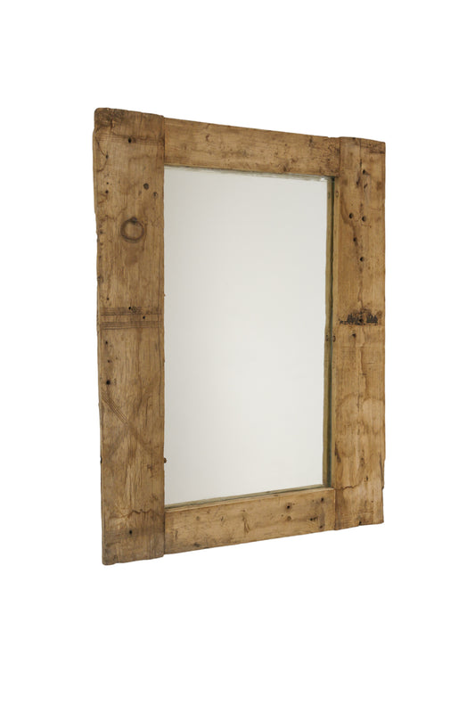 Recycle Wood Mirror 95x122cm