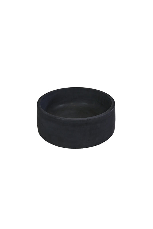 Black Round Polished Sink ø40cm