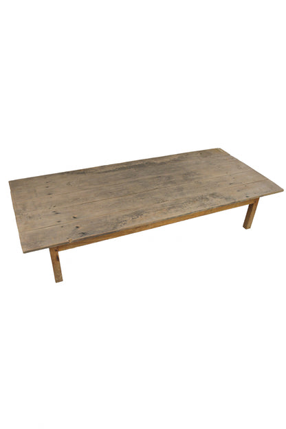 WOODEN ANTIQUE COFFEE TABLE 80X180CM