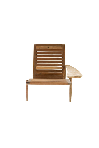 Nakashima Lounger With Left Armrest