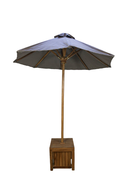Round Fabric Umbrella With Teak Stick ø200cm