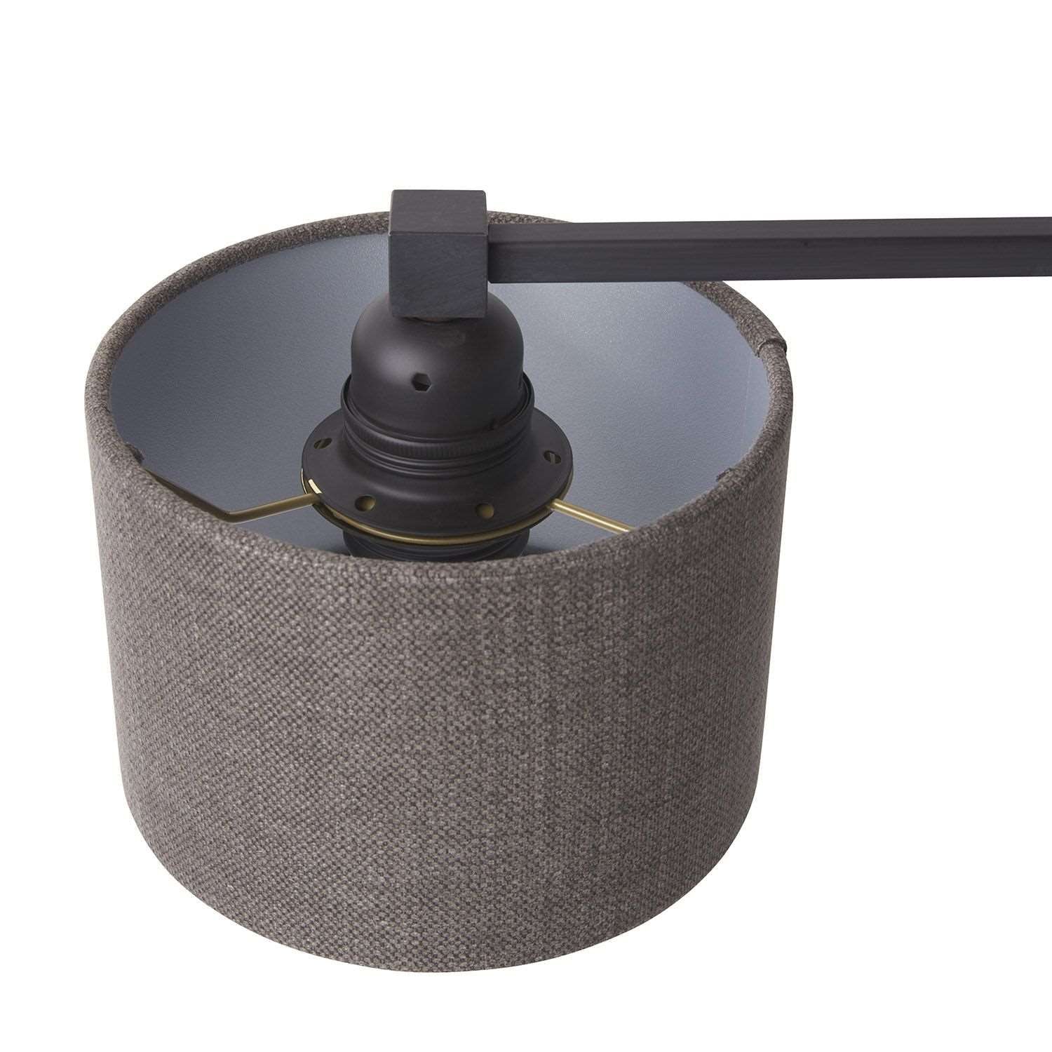 Frezoli Hardstone Matte Black Desk Lamp