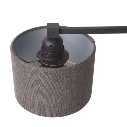 Frezoli Hardstone Lead-Grey Table Lamp