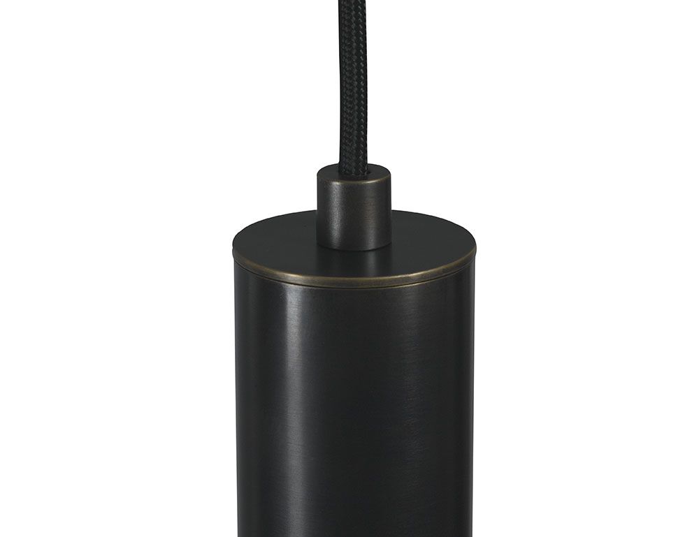 Frezoli Tubino 1 Black Hanging Lamp