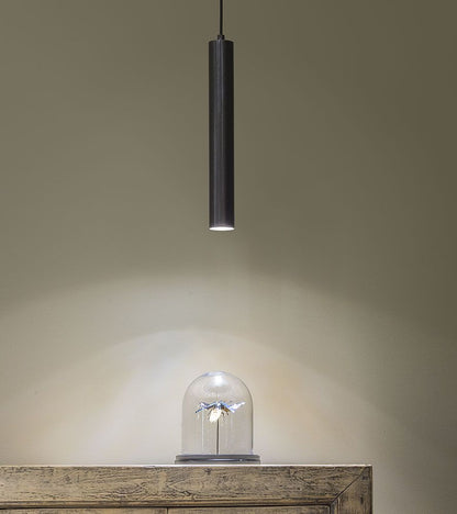 Frezoli Tubino 1 Black Hanging Lamp