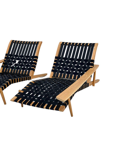 Nakashima Lounger With Left Armrest