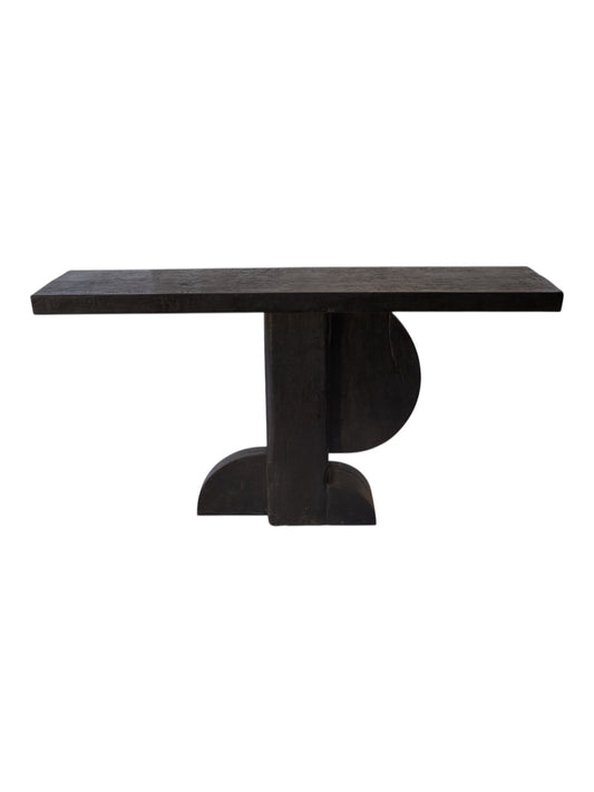 Kajen Black Wooden Console