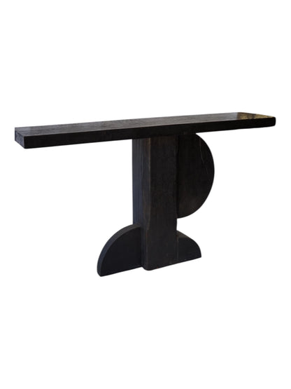Kajen Black Wooden Console