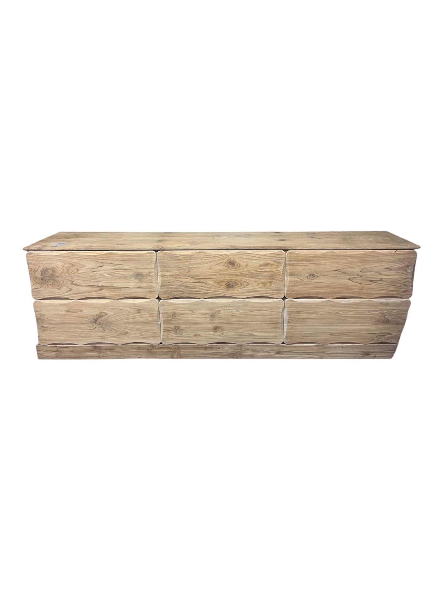 Wooden Teak Cabinet With 6 Drawers