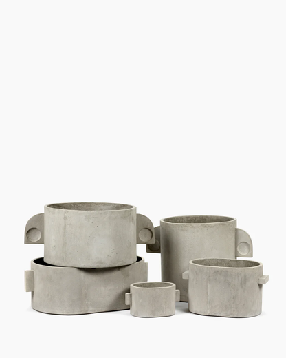 Serax Pot Concrete Rond Naturel H27cm