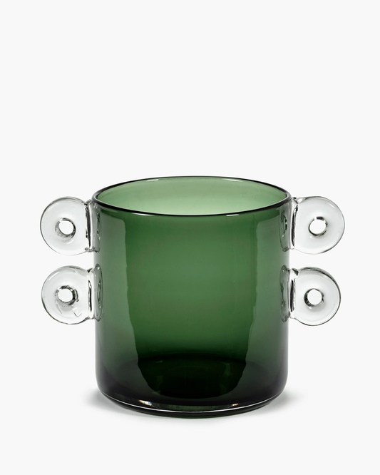 Serax Vase Wind & Fire Dark Green